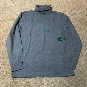L.L. Bean turtleneck shirt men’s medium grey nwt